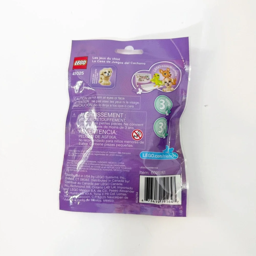 LEGO Friends Building Set Kids OS Multicolor Puppy's Playhouse 41025 Series 3